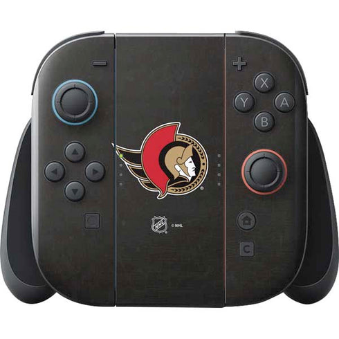 NHL Ottawa Senators Distressed Nintendo Switch 2 (2025) with Joy-Con Skin